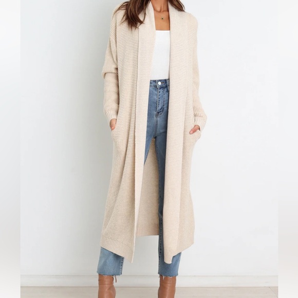 Petal & Pup Cream Cardigan Sweater - Picture 5 of 5